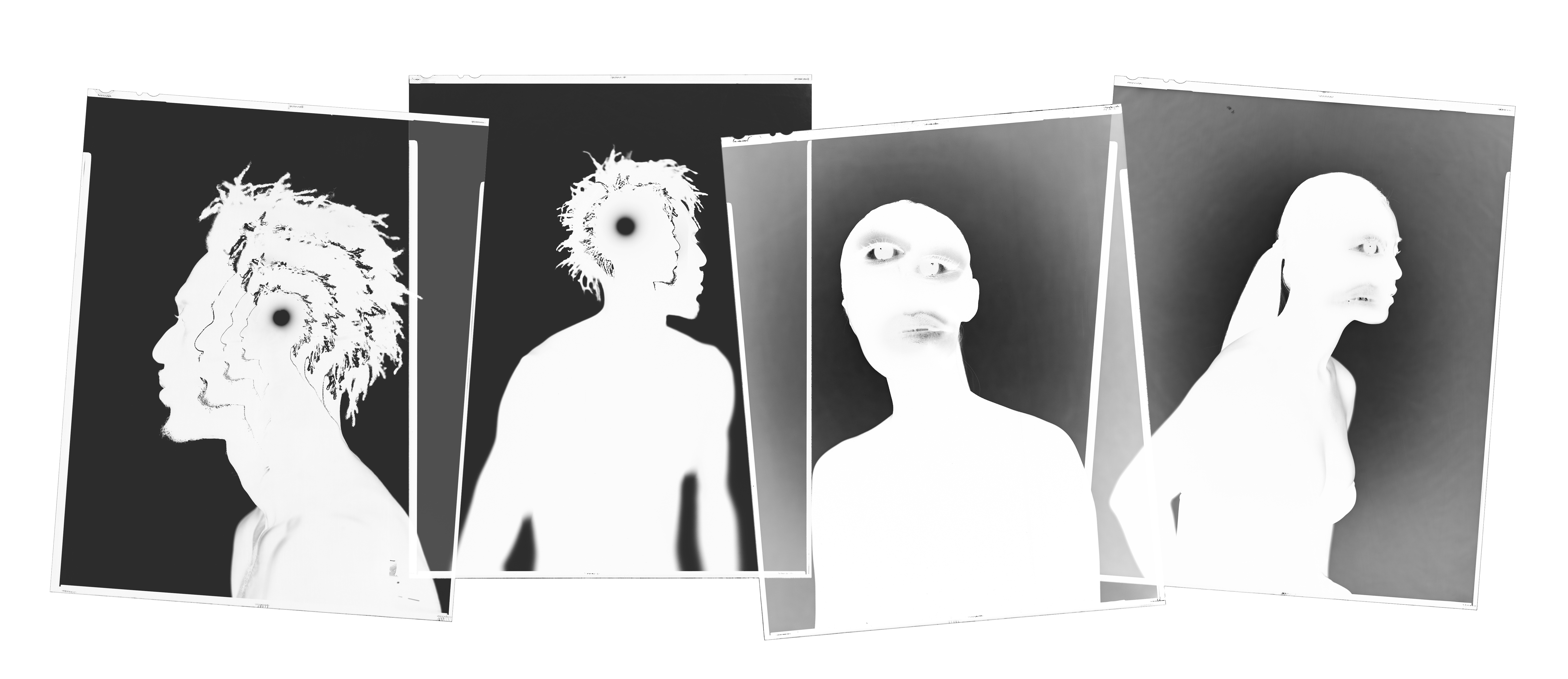 Forms series negative collage.